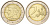 Италия 2 евро 2009 Данте Алигьери KM 217 биметалл UNC 4148-715