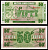 Англия 50 пенсов 1972 Pick M49 бумага UNC (пресс) 6317-24-2-2