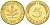 ФРГ 5 ПФЕННИГОВ 1991 F KM 107, J. 382 сталь плакированная латунью 4181-1035
