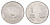 Индия 1 рупия 2008 монетный двор Ромб KM 331 нержавеющая сталь 4650-1115