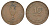Израиль 10 прут 1949 JE 5709 KM 11 бронза 38-221