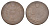Иран 50 динаров 1876-1888 AH 1293-1305 KM 883 медь 4648-1022