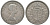Великобритания 1/2 кроны 1954 Елизавета II (1952-2022) KM 907, Spink 4145 медно-никель 4131-625