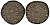 Любек зехлинг (6 пфеннигов) 1624 Behrens 443 серебро 1519-1531