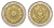 Аргентина 1 песо 1994 KM 112 биметалл 4663-632