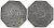 Ошерслебен (Пруссия, Саксония) 10 пфеннингов 1917 Funck 412.2, Men05 19985.2, Men18 25071.2 цинк 4169-1255