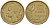 Франция 10 франков 1951 B, петух KM 915.2, Le Franc 363.5 алюминиевая бронза 4525-957