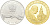 Польша 10 злотых 2005 MW, Иоанн Павел II, руки, позолота KM 526 серебро PROOF 1087-8-55