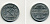 ГЕРМАНИЯ 50 ПФЕННИГОВ 1920 F KM 27, J. 301 алюминий 41-753
