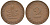 ФРГ 2 пфеннига 1962 F KM 106, J.381 бронза 4174-454