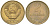 СССР 2 копейки 1990 Y 127a, Schon 76a латунь 4613-642