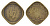 Индия 1/2 анна 1944 KM 534b никель латунь 4625-765