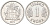 Исландия 1 крона 1976 KM 23 алюминий UNC 4124-759