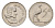 ЮАР 5 центов 1965 Ян ван Рибек (1619-1677), Suid Africa, легенда на африкаанс, райский журавль KM 67.2 медно-никель 4640-1063