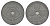 Бельгия 25 сантимов 1945 Belgie-Belgique, Леопольд III (1934-1947), германская оккупация KM 132 цинк 4619-847