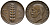 ИТАЛИЯ 5 ЧЕНТЕЗИМО 1925 R, ВИКТОР ИМАНУИЛ III. КОЛОС KM 59 медь 66-127