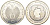 ФРГ 10 евро 2003 чемпионат мира по футболу 2006 года в Германии, первая монета KM 223, DE.S. 10.8 серебро PROOF 02-012-23