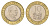 Кения 10 шиллингов 1995 Дэниэл арап Мои KM 27 биметалл 4675-152
