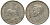 ЮАР 5 шиллингов 1949 Георг VI (1936-1952), антилопа KM 40.1 серебро 650-342