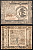США, Континентальный доллар (Continental Currency) 3 доллара 1776 9 мая 1776 г. № 25895. Орел нападает на цаплю, листья фруктов. Friedberg № СС-33. Pick S125 бумага 451-972-2