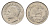 Иран 1 риал 1972 SH 1351, ФАО - Продовольственная программа KM 1183 медно-никель UNC 4625-669