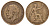 Великобритания 1 пенни 1916 Георг V (1910-1936) KM 810, Spink 4051 бронза 4667-134