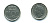 Нидерланды 10 центов 1948 Вильгельмина (1895-1948) KM 177 никель 54-1133