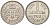 Нидерланды жетон, 700 флоринов 1975 (1275-1975) 700 лет городу Амстердаму, герб Амстердама медно-никель UNC 85-1237