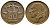 БЕЛЬГИЯ 50 САНТИМОВ 1965 BELGIE KM 149.1 бронза 4383-1141
