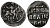 Великое Княжество Московское денга 1535-1547 Иван IV Васильевич, Тверской монетный двор, 0,34 грамм ГиК №67 серебро    262-1328