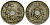 Бельгия 5 сантимов 1922 Belgie, Альберт I (1909-1934) KM 67 медно-никель 4173-251