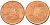 Финляндия 1 евроцент 1999  KM 98 сталь плакированная медью  UNC  4189-142