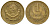 СССР 1 копейка 1946 Федорин 99 алюминиевая бронза 4189-557