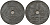 Бельгия 25 сантимов 1945 Belgie-Belgique, Леопольд III (1934-1947), германская оккупация KM 132 цинк 4157-641