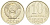 СССР 10 копеек 1990 ММД, буква "М" на аверсе KM 130, Федорин 122 медь никель цинк 00-801-64
