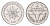 Мадагаскар 2 франка 1965 KM 9 нержавеющая сталь UNC 4669-467
