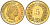 ШВЕЙЦАРИЯ 5 РАППЕНОВ 1989 В KM 26с алюминий латунь 4181-143