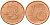 Финляндия 1 евроцент 1999  KM 98 сталь плакированная медью  UNC  4189-219