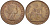 Великобритания 1 пенни 1967 Елизавета II (1952-2022) KM 897, Spink 4157 бронза 4117-1242
