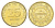 Филиппины 25 сентимо 2004 KM 271a сталь плакированная латунью UNC 4668-719