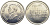 Иордания 2 1/2 пиастра 1996 KM 53 никелированная сталь aUNC 1526-345