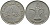 ОАЭ 1 дирхам 1973 AH 1393, кувшин KM 6.1 медно-никель 4542-636