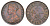 Гонконг 1 цент 1866 Виктория (1837-1901) KM 4.1 бронза 413-335