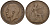 Великобритания 1 пенни 1915 Георг V (1910-1936) KM 810, Spink 4051 бронза 221-445