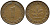 ФРГ 1 ПФЕННИГ 1950 G KM 105, J.380 сталь плакированная медью 4392-438