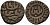 Индия, Делийский султанат 2 гани 1266-1287 AD Ghiyath al-Din Balban (1266-1287) биллон 4189-266