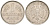 ФРГ 1 марка 1975 F KM 110, J. 385 медно-никель 4177-1135