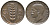 ИТАЛИЯ 5 ЧЕНТЕЗИМО 1925 R, КОЛОС, ВИКТОР ИМАНУИЛ III (1900-1946) KM 59 медь 34-252