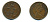 Великобритания 2 пенса 1980 Елизавета II (1952-2022) KM 916, Spink 4235 (C1) бронза 540-356