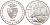 Андорра 10 динеров 1996 парусник KM 120 серебро PROOF 00-00